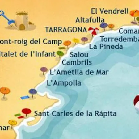 Bright In Salou, 65 Sqm, Pets Welcome Salou